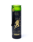 Divine Goddess Candela in vetro con Nappa - Gelsomino e Legno di Oud | Scopri su Clorophilla Shop