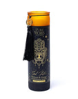 Good Fortune Candela in vetro con Nappa - Patchouli e Arancia | Scopri su Clorophilla Shop
