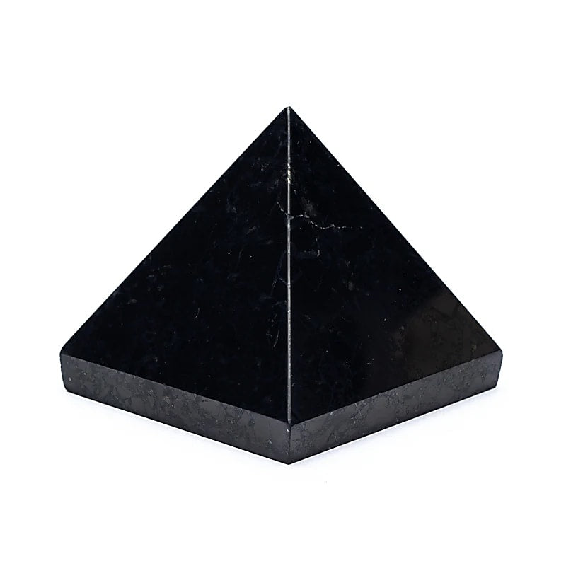 Piramide in Shungite Roccia Naturale Carbonacea - Curativa e Protettiva - Cristalloterapia | Scopri su Clorophilla Shop