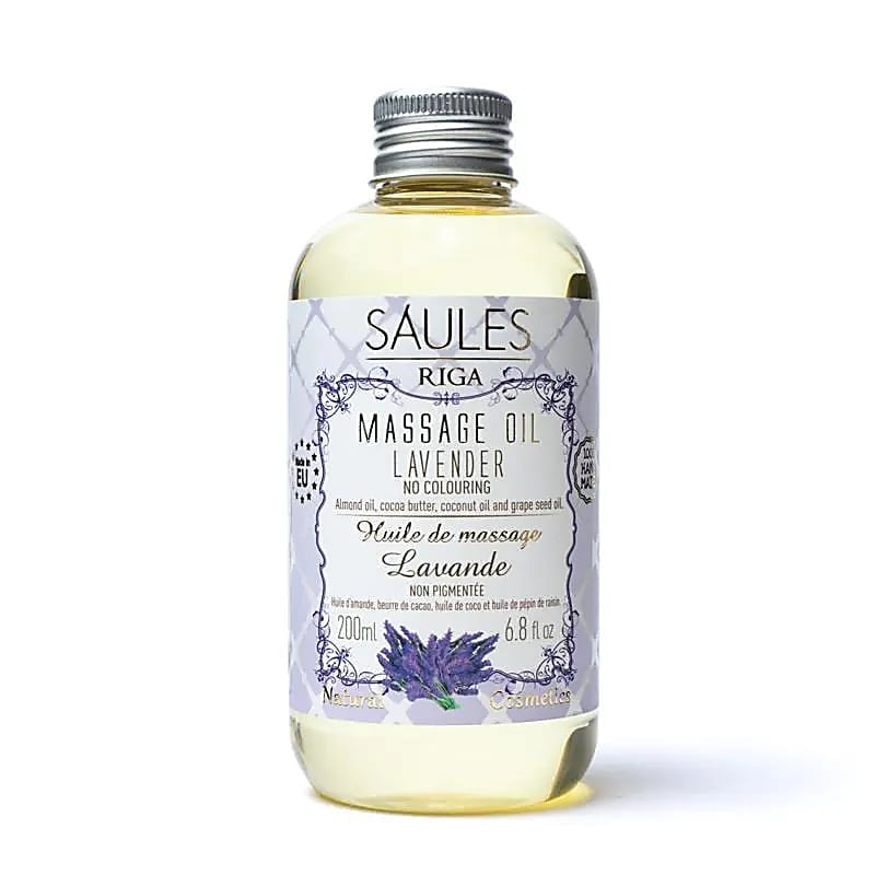 Saules Fabrika Olio da massaggio naturale Lavanda - Effetto aromaterapico | Scopri su Clorophilla Shop