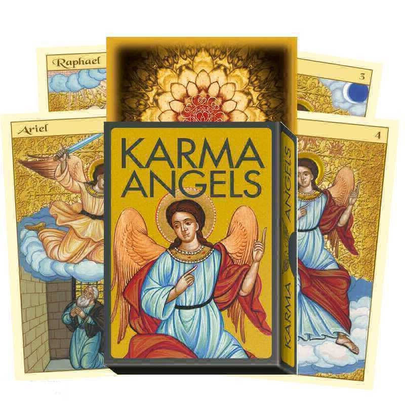 Lo Scarabeo "Karma Angels" Oracle - 32 carte oracolo con istruzioni | Scopri su Clorophilla Shop