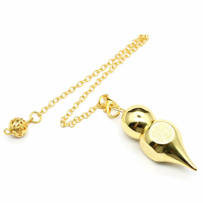PENDOLO DIVINATORIO IN OTTONE - Goccia | Scopri su Clorophilla Shop