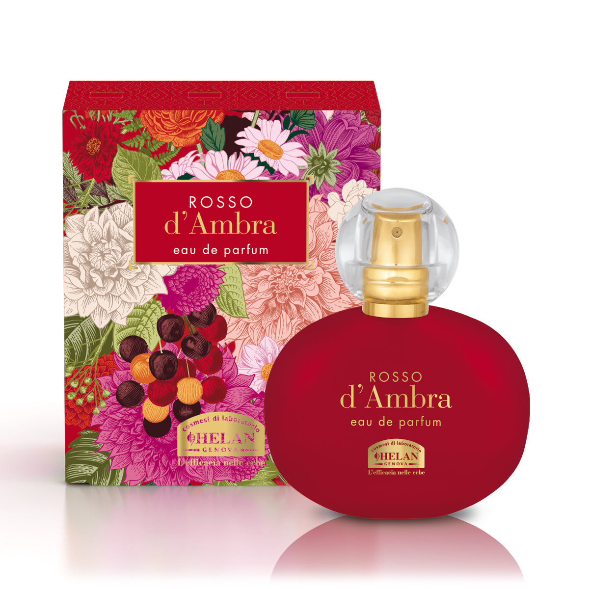 Helan Rosso D'Ambra Eau de Parfum - 50ml | Scopri su Clorophilla Shop