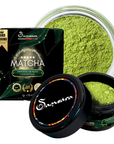 SAMSARA - Matcha Cerimoniale Grado Imperiale, YAME Fukuoka. Raccolta manuale, macinatura pietra, no vapore, EGCG testato, e-guida, 25g | Scopri su Clorophilla Shop