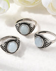 ANELLO BOHO CON ACQUAMARINA – Calma, comunicazione e serenità - Clorophilla Shop