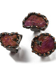 ANELLO CON RUBINO - Vitalità, passione e forza interiore - Clorophilla Shop