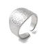 ANELLO CROCE DI SAN BENEDETTO IN ACCIAIO INOX - Protezione e forza spirituale - Clorophilla Shop