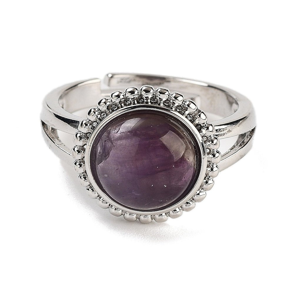 ANELLO IN AMETISTA - Calma e rilassamento - Clorophilla Shop