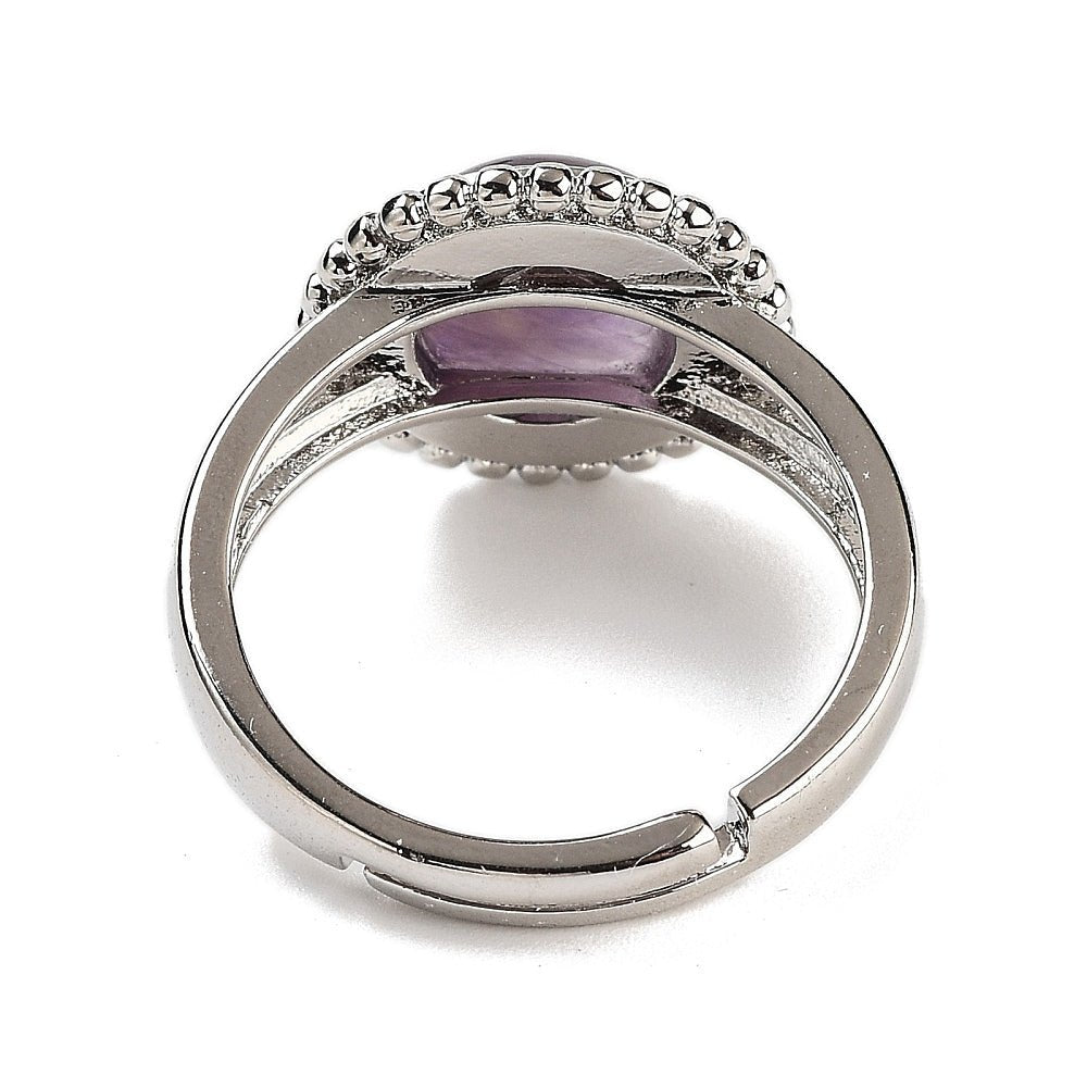 ANELLO IN AMETISTA - Calma e rilassamento - Clorophilla Shop