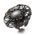 ANELLO INTRECCIATO CON LABRADORITE - Intuizione e trasformazione - Clorophilla Shop