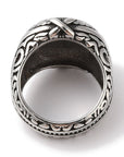 ANELLO VICHINGO VALKNUT IN ACCIAIO INOX - Forza e coraggio - Clorophilla Shop