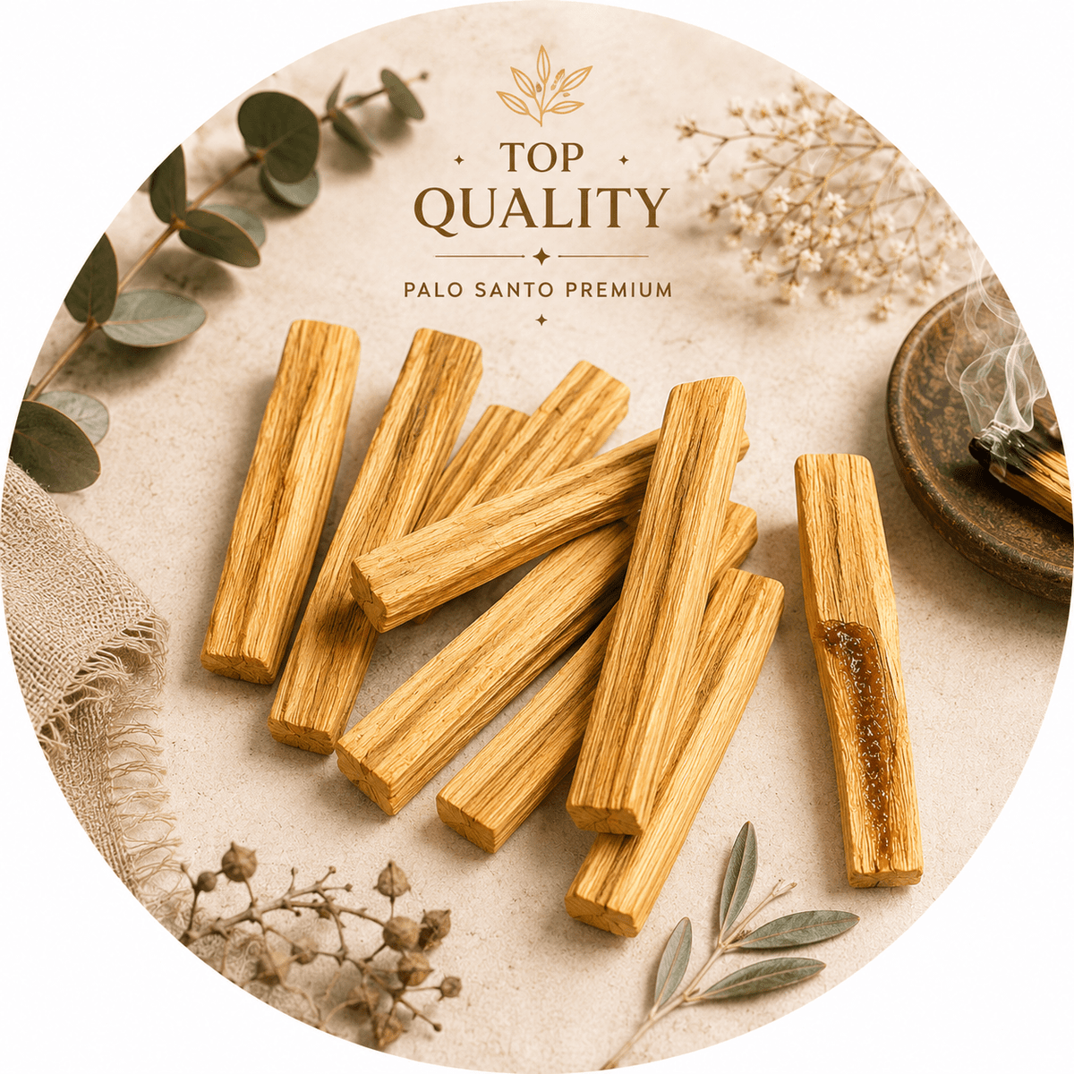 BASTONCINI LEGNO DI PALO SANTO SELEZIONE RISERVA - Premium quality 30g - Clorophilla Shop