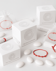 Bomboniere bracciale della fortuna 7 nodi - 10pz complete LEGGI DESCRIZIONE - Clorophilla Shop