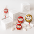 Bomboniere Daruma amuleto Giapponese - LEGGI DESCRIZIONE - 10pz - Clorophilla Shop