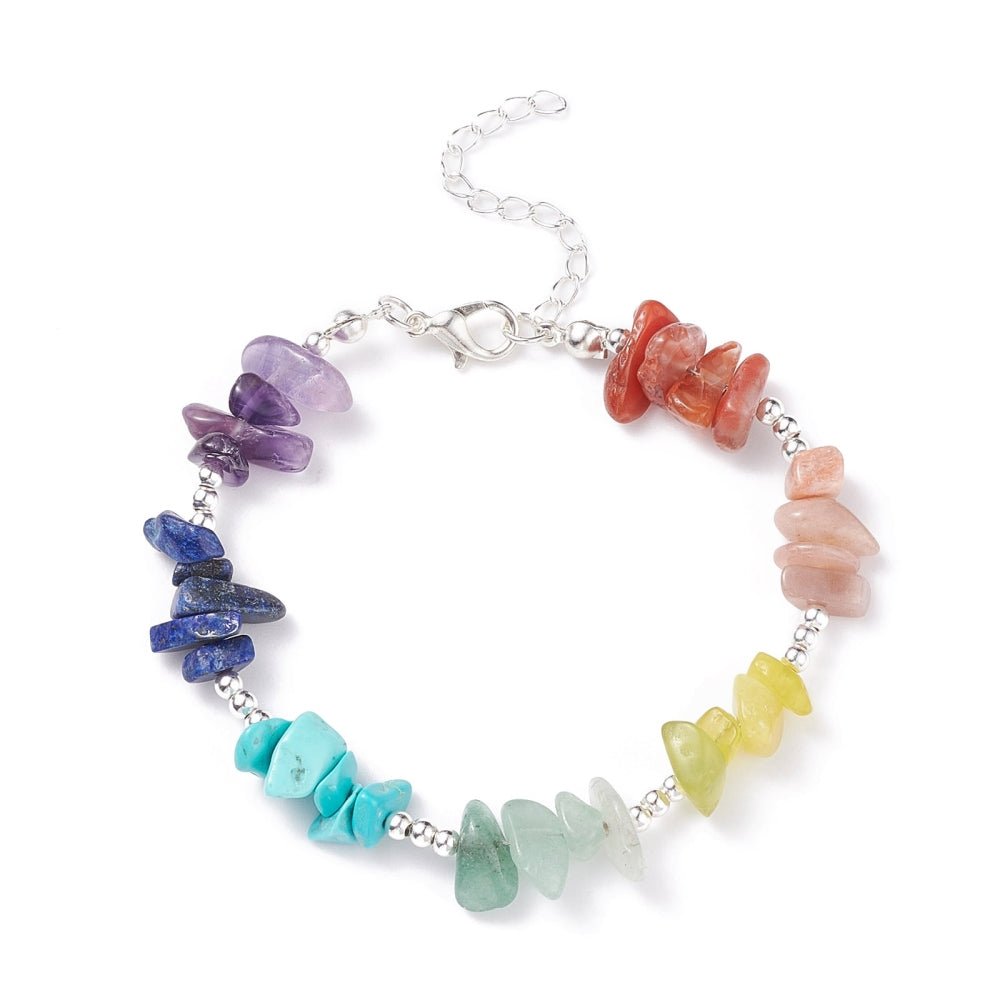 BRACCIALE 7 CHAKRA - Riequilibrio energetico - Clorophilla Shop