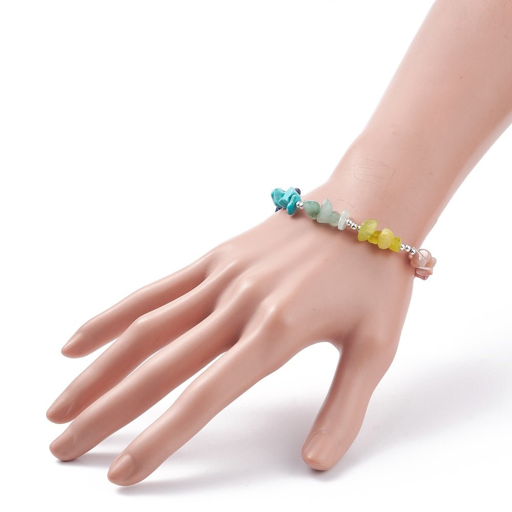 BRACCIALE 7 CHAKRA - Riequilibrio energetico - Clorophilla Shop