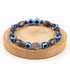 BRACCIALE AMULETO NAZAR CON MANO DI FATIMA - Protezione malocchio - Clorophilla Shop