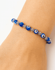 BRACCIALE AMULETO NAZAR PLUS - Protezione malocchio - Clorophilla Shop