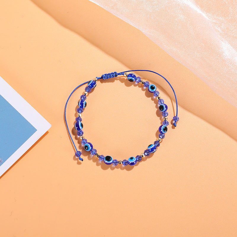 BRACCIALE AMULETO NAZAR - Protezione malocchio - Clorophilla Shop