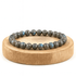 BRACCIALE ELASTICO IN LABRADORITE - Protezione e trasformazione - Clorophilla Shop