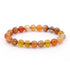 BRACCIALE ELASTICO IN PIETRA DEL DRAGO - Coraggio e forza interiore - Clorophilla Shop