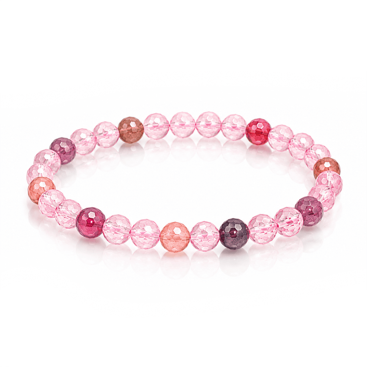 Bracciale Elastico in Super Seven Naturale – Cristallo della Spiritualità e dell’Energia - Clorophilla Shop