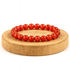 BRACCIALE IN AGATA ROSSA - Energia vitale e stabilità emotiva - Clorophilla Shop