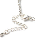 Bracciale in Ametista Naturale Sfaccettata con Catena in Acciaio Inossidabile - Clorophilla Shop