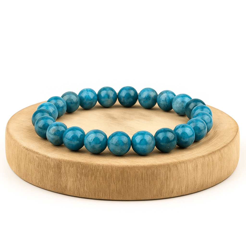 BRACCIALE IN APATITE - Ispirazione e crescita personale - Clorophilla Shop