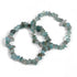Bracciale in chips di Apatite - Motivazione, creatività e riequilibrio energetico - Clorophilla Shop
