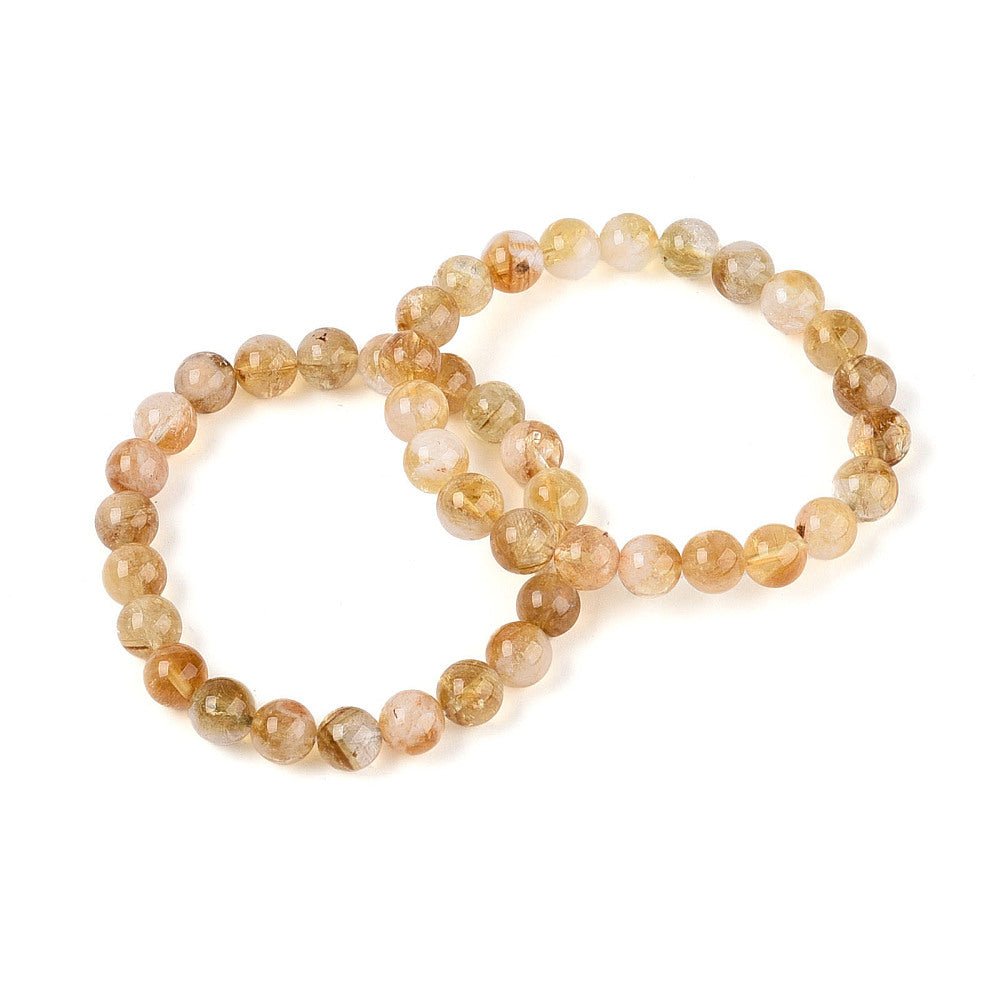 Bracciale in Citrino Naturale – Abbondanza e Prosperità - Clorophilla Shop