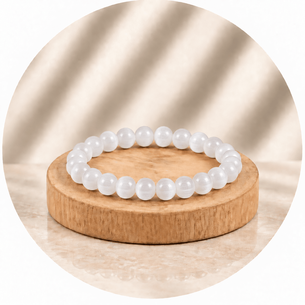BRACCIALE IN CRISTALLO DI ROCCA - Chiarezza mentale ed equilibrio - Clorophilla Shop