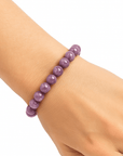 BRACCIALE IN LEPIDOLITE - Pace interiore - Clorophilla Shop