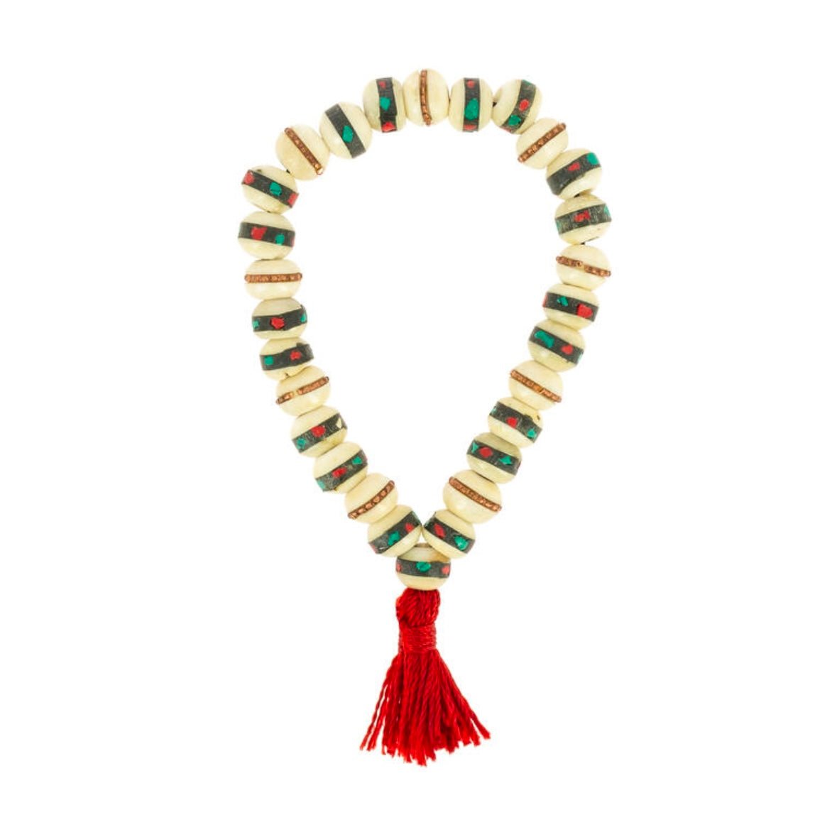 Bracciale in osso di Yak - Purezza, forza e coraggio - Clorophilla Shop