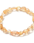 Bracciale in Pepite di Citrino Naturale – Abbondanza e Positività - Clorophilla Shop