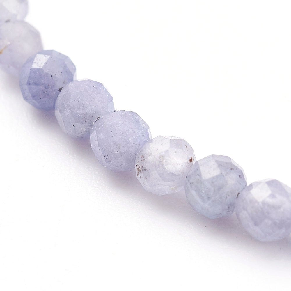 Bracciale in Tanzanite sfaccettato - Trasformazione e crescita interiore - Clorophilla Shop