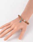 Bracciale portafortuna amuleto mano di Fatima - Clorophilla Shop
