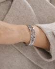 Bracciale Rigido Nodo della Strega – Protezione e Forza Interiore - Clorophilla Shop