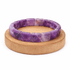 BRACCIALE SFACCETTATO IN AMETISTA - Calma e riduzione dello stress - Clorophilla Shop