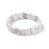Bracciale sfaccettato in Pietra Howlite - PAZIENZA E COMUNICAZIONE SERENA - Clorophilla Shop