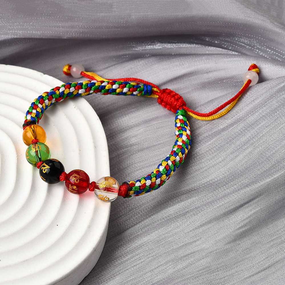 Bracciale Tibetano della Fortuna – Cinque elementi - Clorophilla Shop