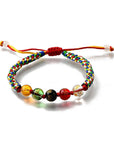 Bracciale Tibetano della Fortuna – Cinque elementi - Clorophilla Shop