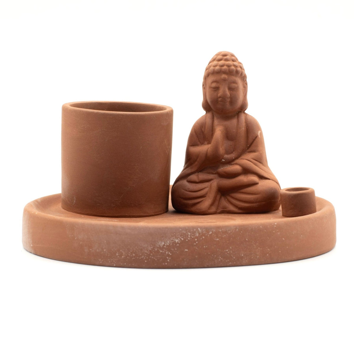BRUCIAINCENSO BUDDHA MULTIUSO - Palo Santo, salvia bianca, incensi stick e coni - Clorophilla Shop