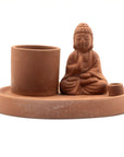 BRUCIAINCENSO BUDDHA MULTIUSO - Palo Santo, salvia bianca, incensi stick e coni - Clorophilla Shop