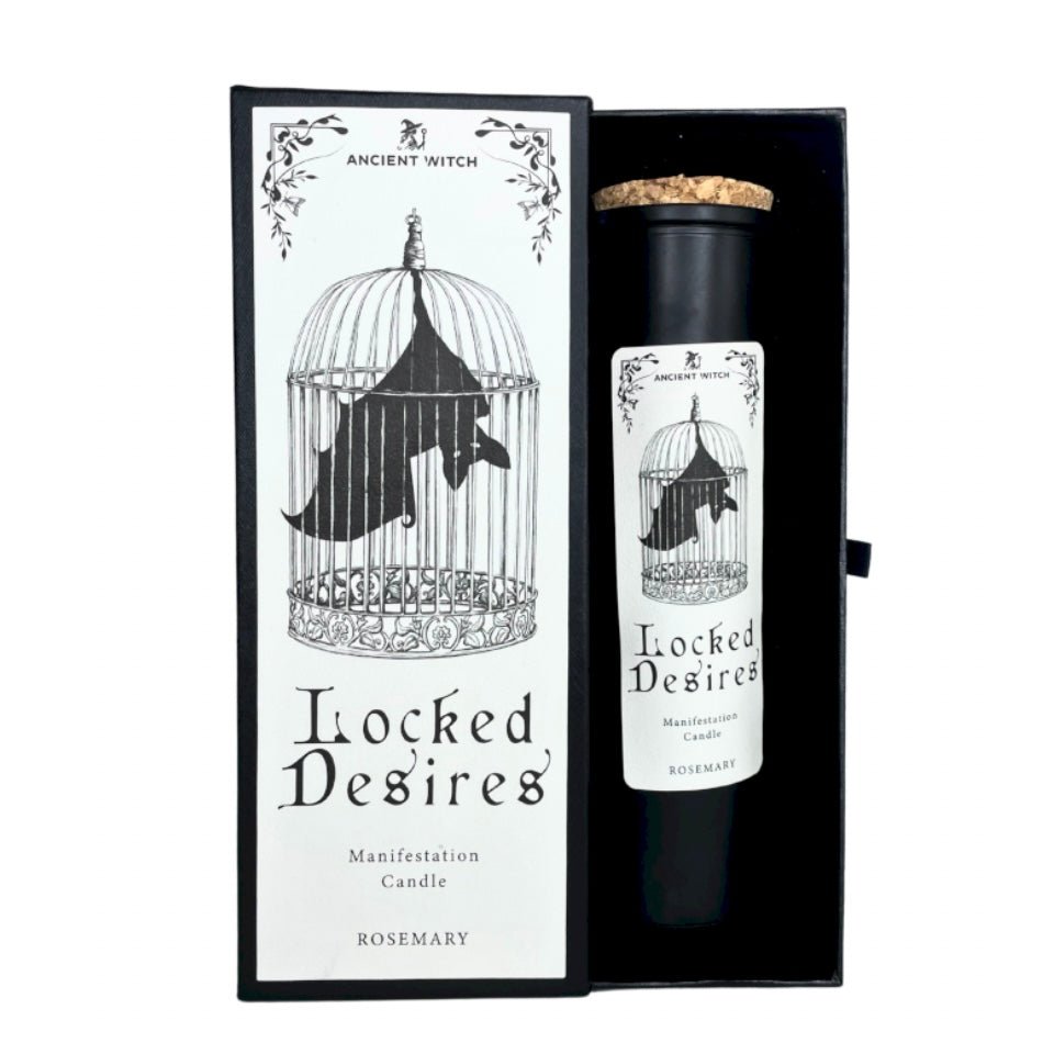 CANDELA PURIFICANTE DELLA STREGA ANTICA - Desideri repressi - Clorophilla Shop