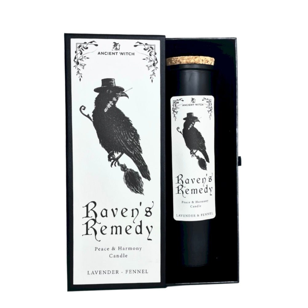 CANDELA PURIFICANTE DELLA STREGA ANTICA - Rimedio del corvo - Clorophilla Shop