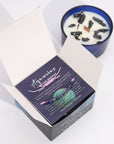 CANDELA ZODIACO CON BRACCIALE - Acquario - Clorophilla Shop