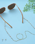 CATENELLA OCCHIALI CON HOWLITE - Calma ed equilibrio - Clorophilla Shop
