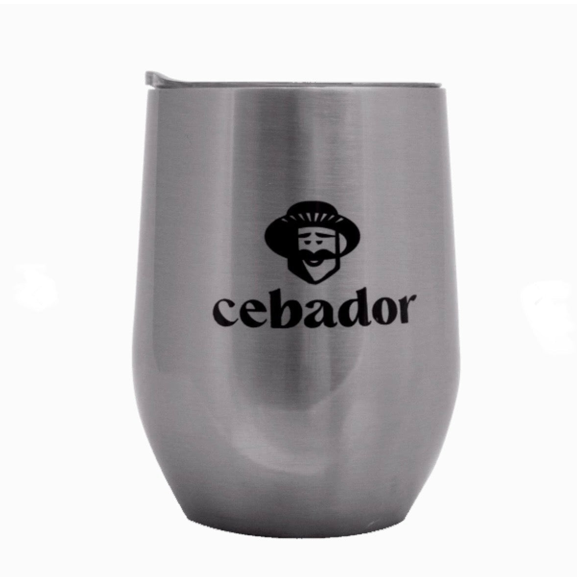 Cebador TermoLid in acciaio inox con coperchio - Coppa per Yerba Mate - Clorophilla Shop