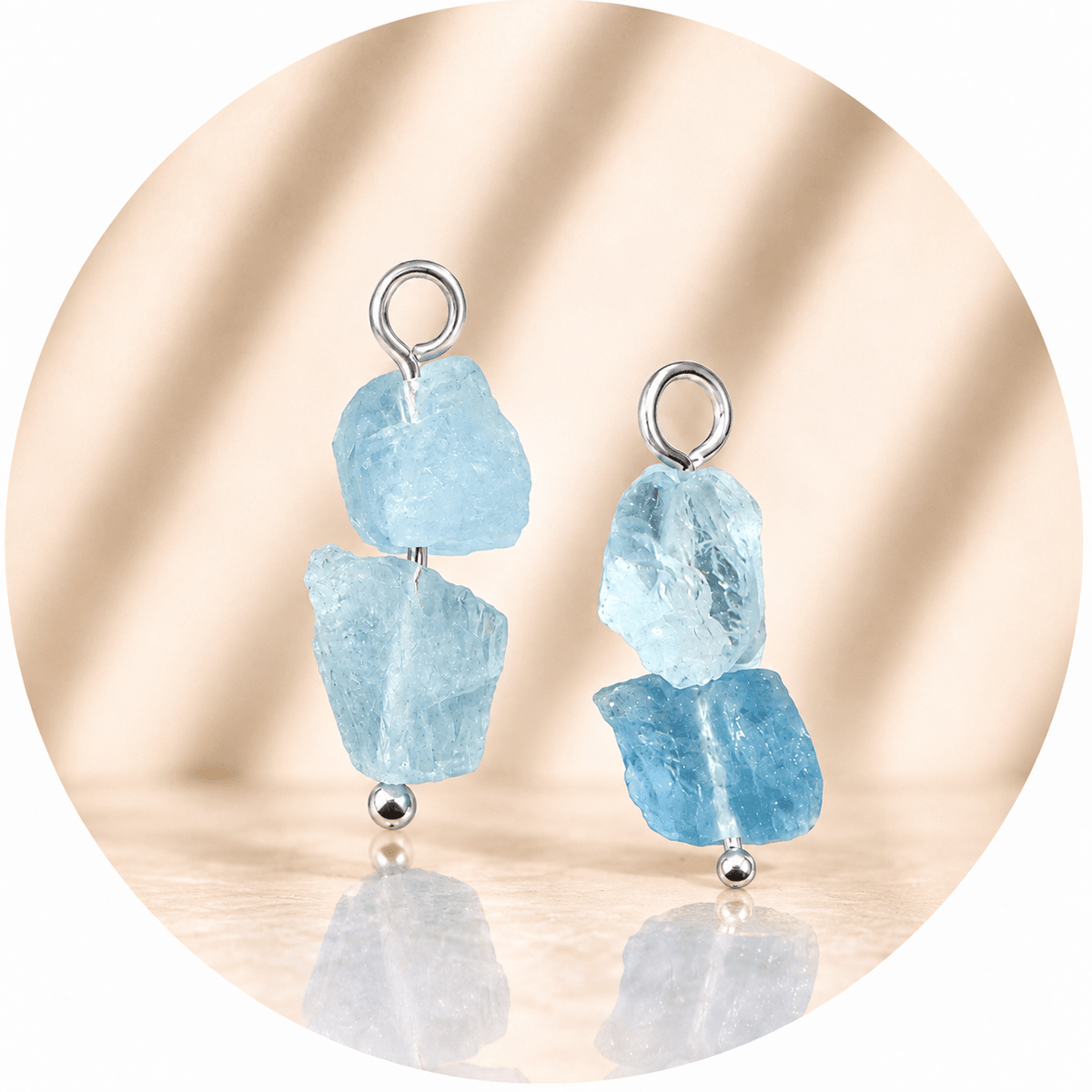 CIONDOLO IN ACQUAMARINA MINI – Purezza e Serenità - Clorophilla Shop